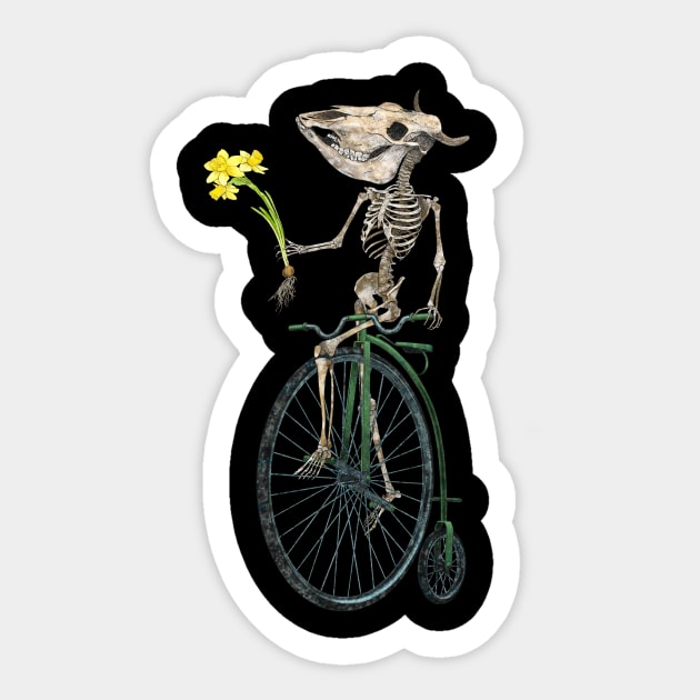 Uncle Daffodil Sticker by Timothy Sellers